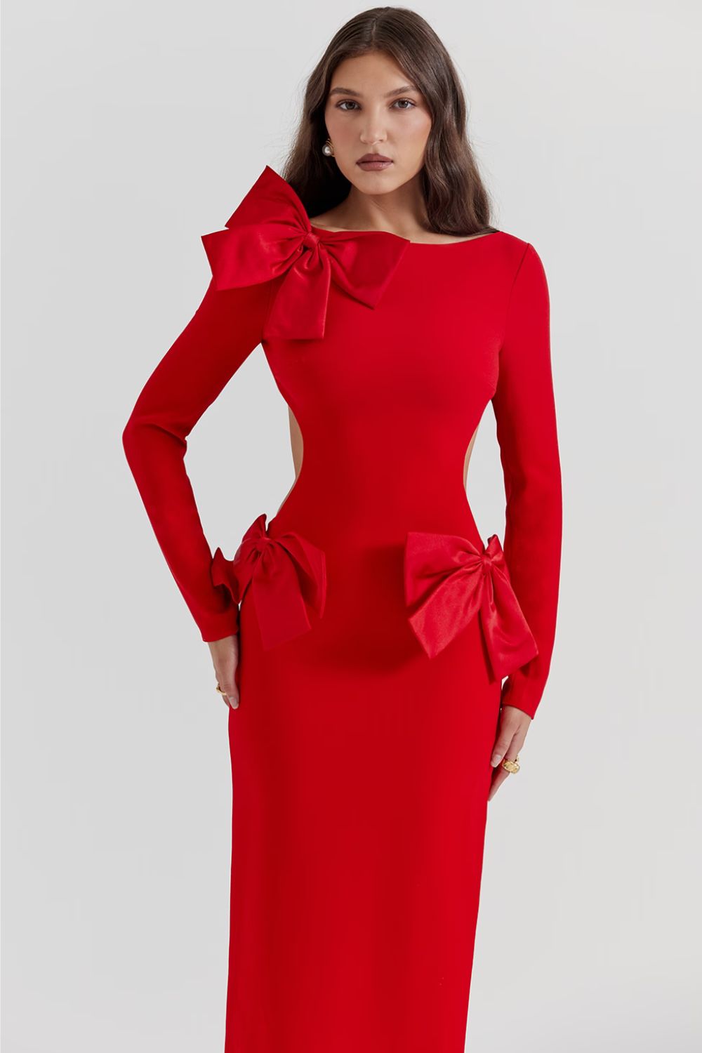 Vestido Carmín