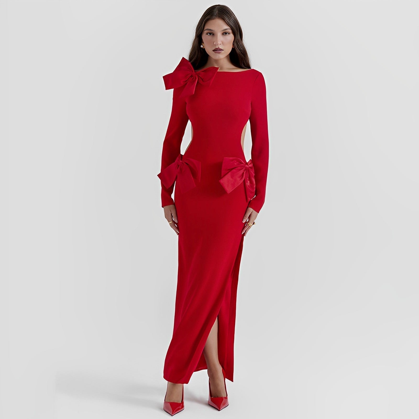 Vestido Carmín