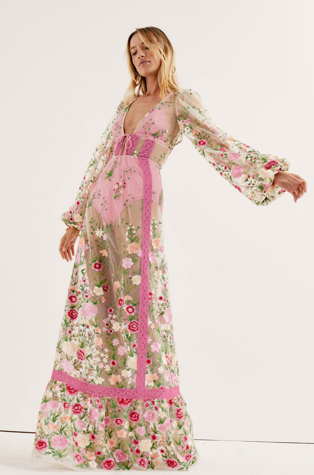 Vestido Rosette