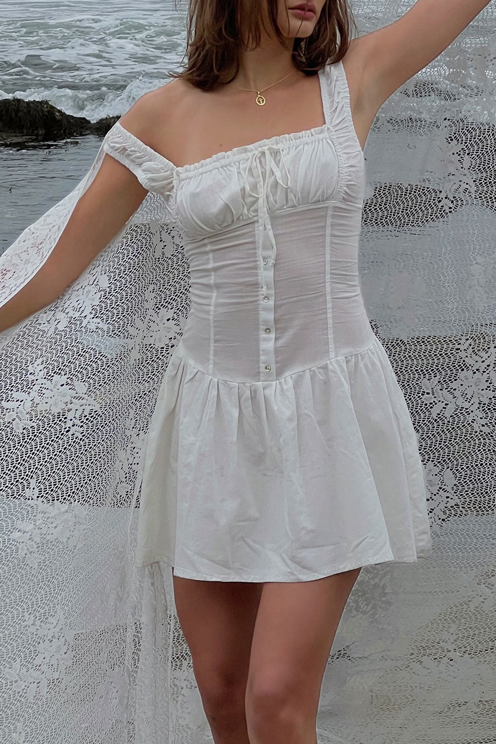 Vestido Christa Ruffle